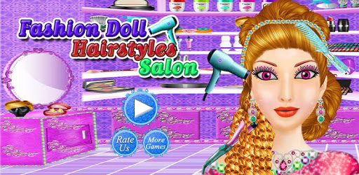 Fashion Doll Hair style Salon PC screenshot Fashion Doll Hair style Salon PC screenshot