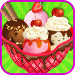 Ice cream recipes chef icon
