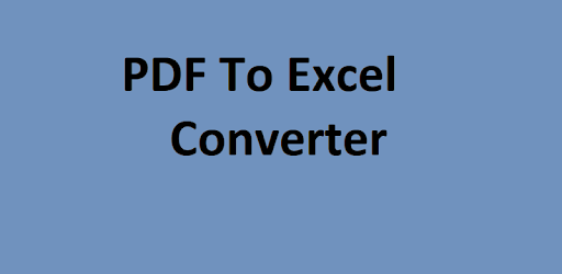PDF To Excel Converter PC screenshot PDF To Excel Converter PC screenshot