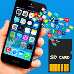 Move Apps Phone to SD card icon