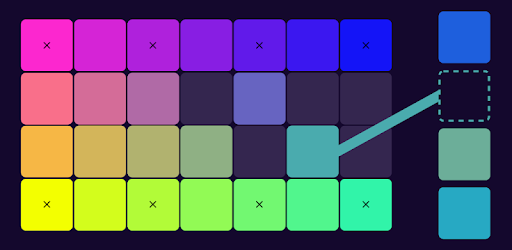 Color by color - Brain game PC screenshot Color by color - Brain game PC screenshot