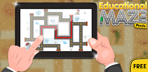 Kids Educational Maze Puzzle - Road Draw PC screenshot