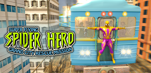 Super Flying Spider Hero Grand City Rescue Mission PC screenshot
