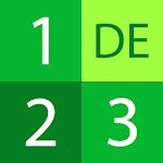 Numbers in German icon