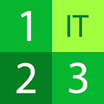 Numbers in Italian icon