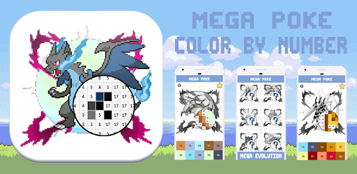 Mega Poke - Color By Number Pixel Art Games PC screenshot