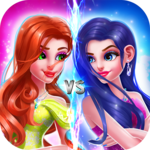 Ice VS Fire Princess Makeup icon