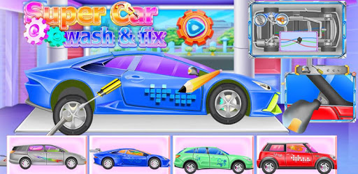 Super Car Wash And Fix PC screenshot Super Car Wash And Fix PC screenshot