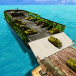 US Army Cruise Ship Tank Transport Helicopter Game icon