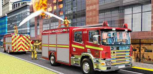 City Firefighter Truck Driving Rescue Simulator 3D PC screenshot