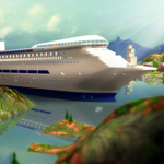 Tourist Transport Ship Game - Cruise Ship Driving icon