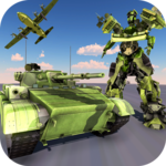 US Army Tank Robot Transform Cargo Plane Transport icon