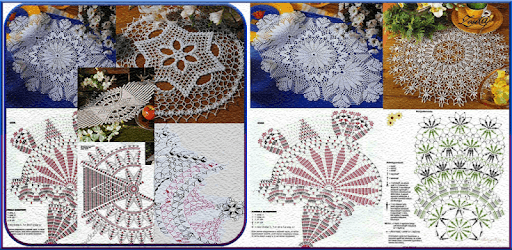 Tablecloth Crochet Patterns PC screenshot