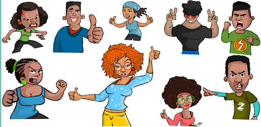 African American Stickers & Emojis - AFRO Emojis PC screenshot