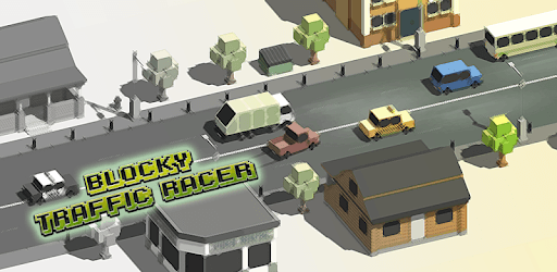 Blocky Traffic Racer PC screenshot