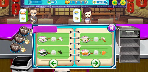 Sushi game cooking game-simulation restaurant game PC screenshot