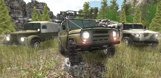 4x4 SUVs in the backwoods PC screenshot