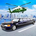 US President Helicopter, Limo Car Driving Games icon
