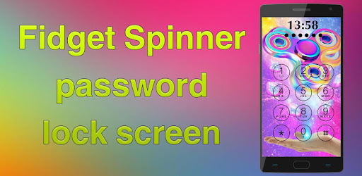 Fidget Spinner password lock screen PC screenshot