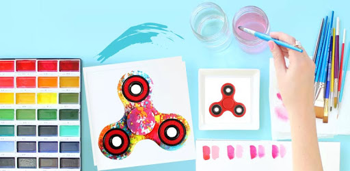Fidget Spinner Coloring Book & Drawing Game PC screenshot
