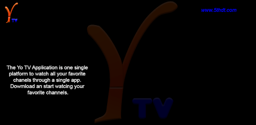 YO TV PC screenshot