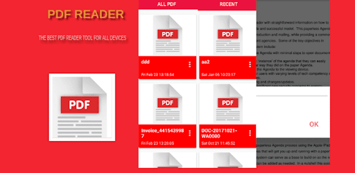 Pdf Reader - Pdf File Viewer For Android 2018 PC screenshot