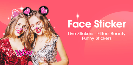 Live Face Sticker – Sweet Camera with Live Filter PC screenshot