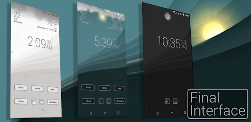 Final Interface - launcher + animated weather PC screenshot Final Interface - launcher + animated weather PC screenshot