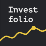 Investment portfolio tracker, stocks, ETF, crypto icon