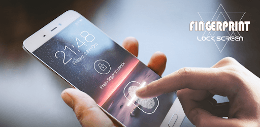 Fingerprint LockScreen Simulated Prank PC screenshot