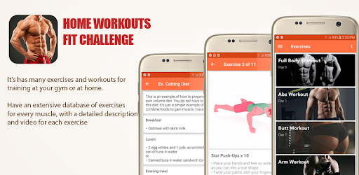 Home Workouts - Lose weight at home PC screenshot
