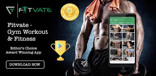 Fitvate - Home & Gym Workout Trainer Fitness Plans PC screenshot