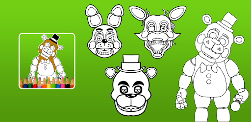 Coloring Book at Five Nights PC screenshot