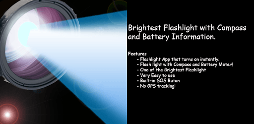 Flashlight for Samsung Galaxy PC screenshot