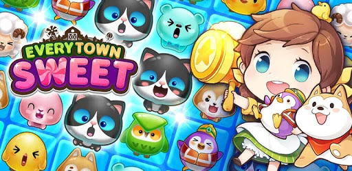 Everytown Sweet: Match 3 Puzzle PC screenshot