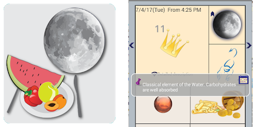 Lunar calendar of fasts and diets PC screenshot Lunar calendar of fasts and diets PC screenshot