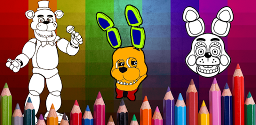 Coloring book game for 5NAF Fans PC screenshot Coloring book game for 5NAF Fans PC screenshot