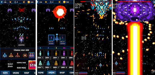 Galaxy Assault Force - Arcade shooting game/shmup PC screenshot