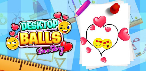 Desktop Balls - 😉 Emoji Balls Love Story Game 😍 PC screenshot