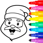 Christmas Coloring book : Coloring Games for Kids icon