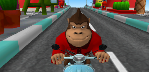 Monkey MOTO Racing 3D PC screenshot