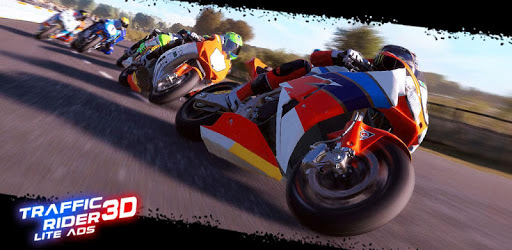 Traffic rider 3D lite ads PC screenshot