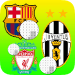 Football Logo Club Color By Number - Pixel Art icon