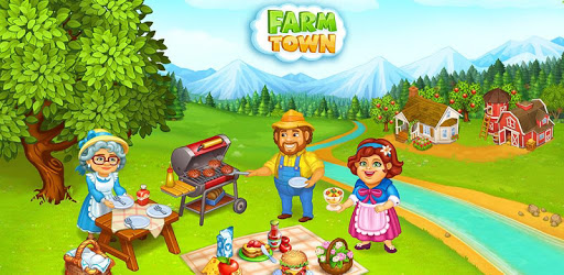Farm Town: Happy village near small city and town PC screenshot