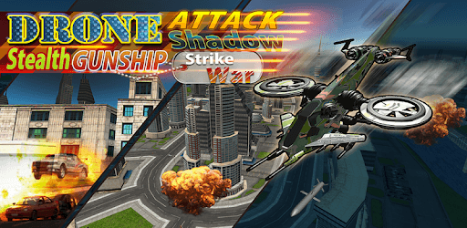 Drone Attack Shadow: Stealth Gunship Strike War PC screenshot