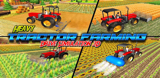 Drive Heavy Tractor Farming Simulator 3D Harvester PC screenshot