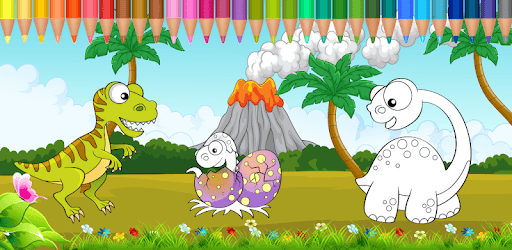 Dinosaurs Coloring Pages PC screenshot