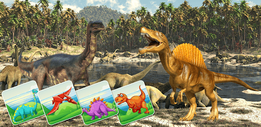 Dinosaurs Memory PC screenshot