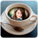Coffee cup frames icon
