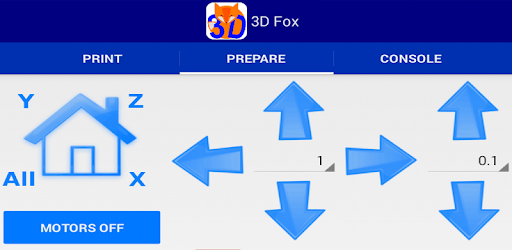 3D Fox - 3D Printer / CNC Controller PC screenshot